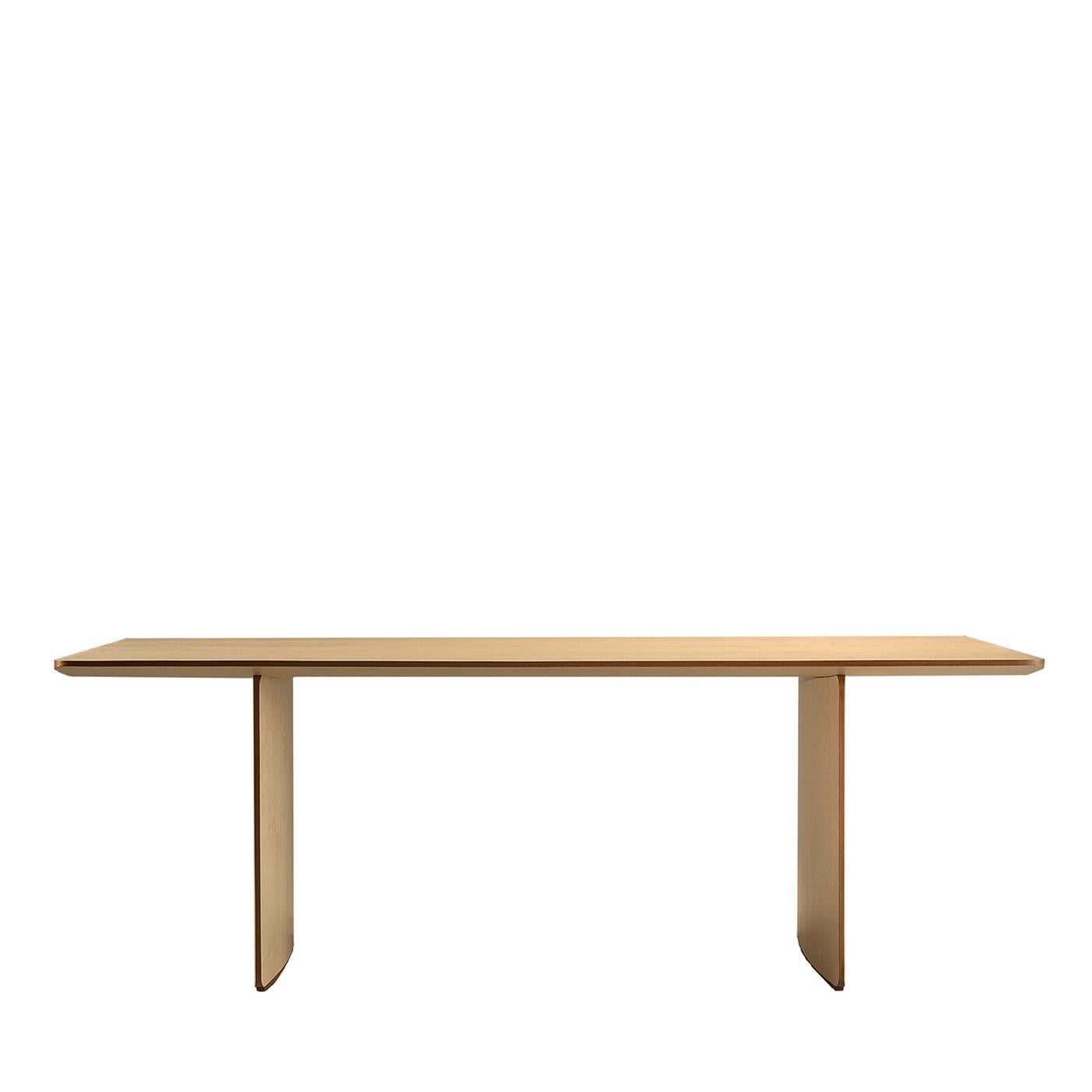 Aero Rechteckiger Tisch aus Ahornholz von Franco Poli im Angebot 3