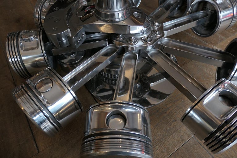Aeronautical Coffee Table Piston Radial Engine R-985 Wasp ...