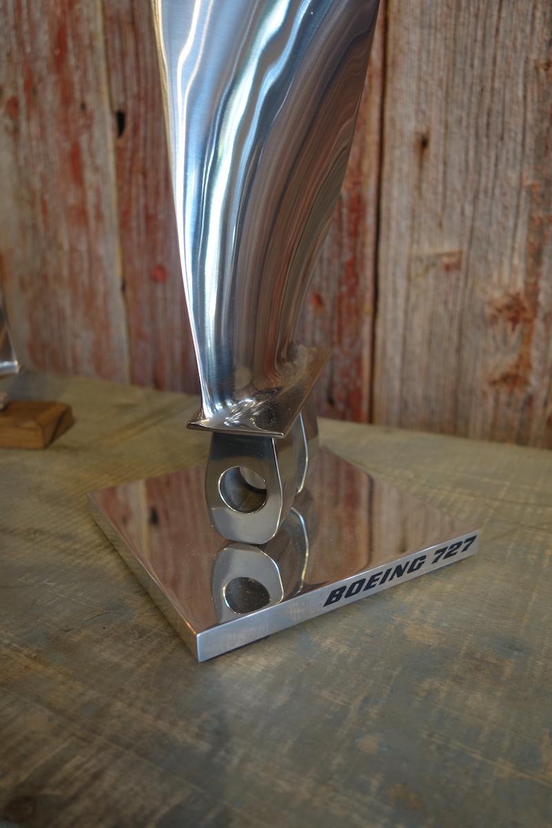 Late 20th Century Aeronautical Compressor Blade of a JT8D Turbojet Engine For Sale