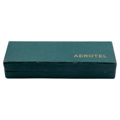 Aerotel 18Kt. Rose Gold Set of Four New Old Stock Art Deco Chronographs