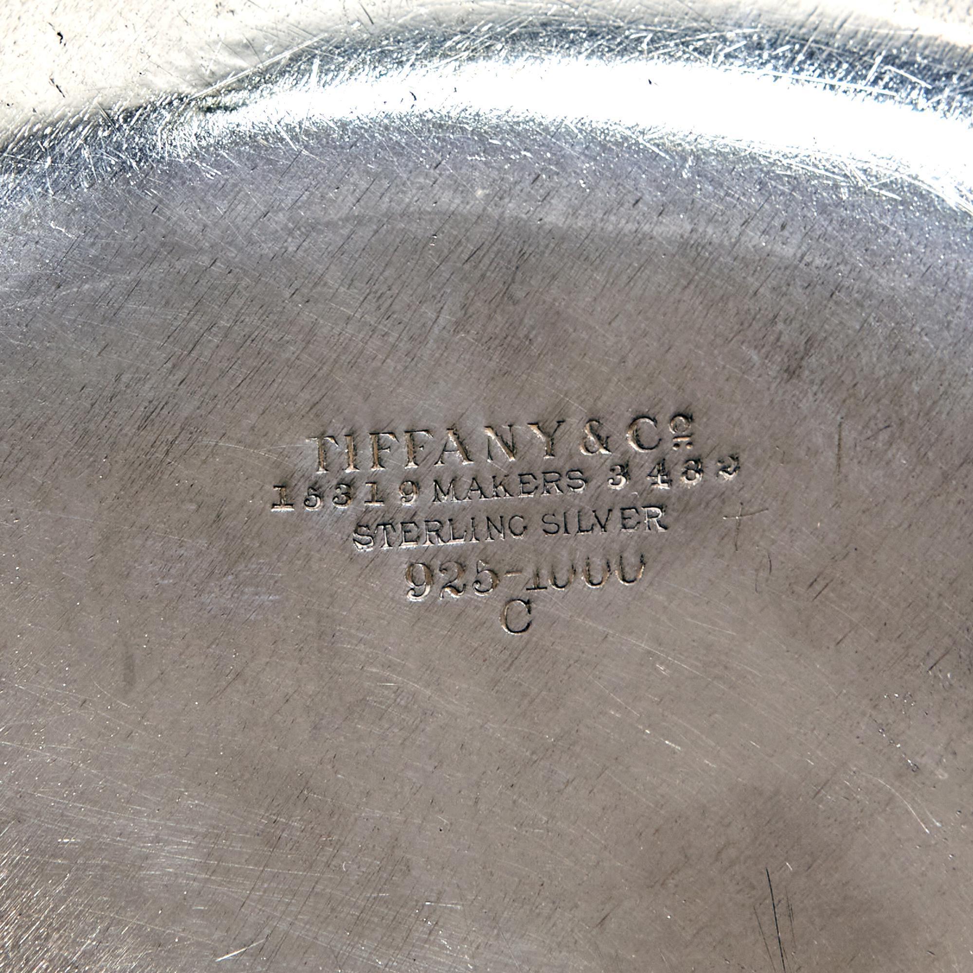 Argento 925 Vaso d'argento antico americano estetico in vendita