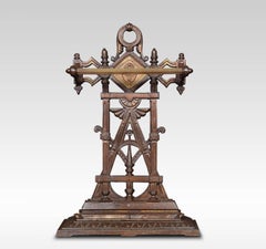 Aesthetic Design Cast Iron Umbrella Stand