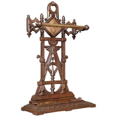 Aesthetic Design Cast Iron Umbrella Stand