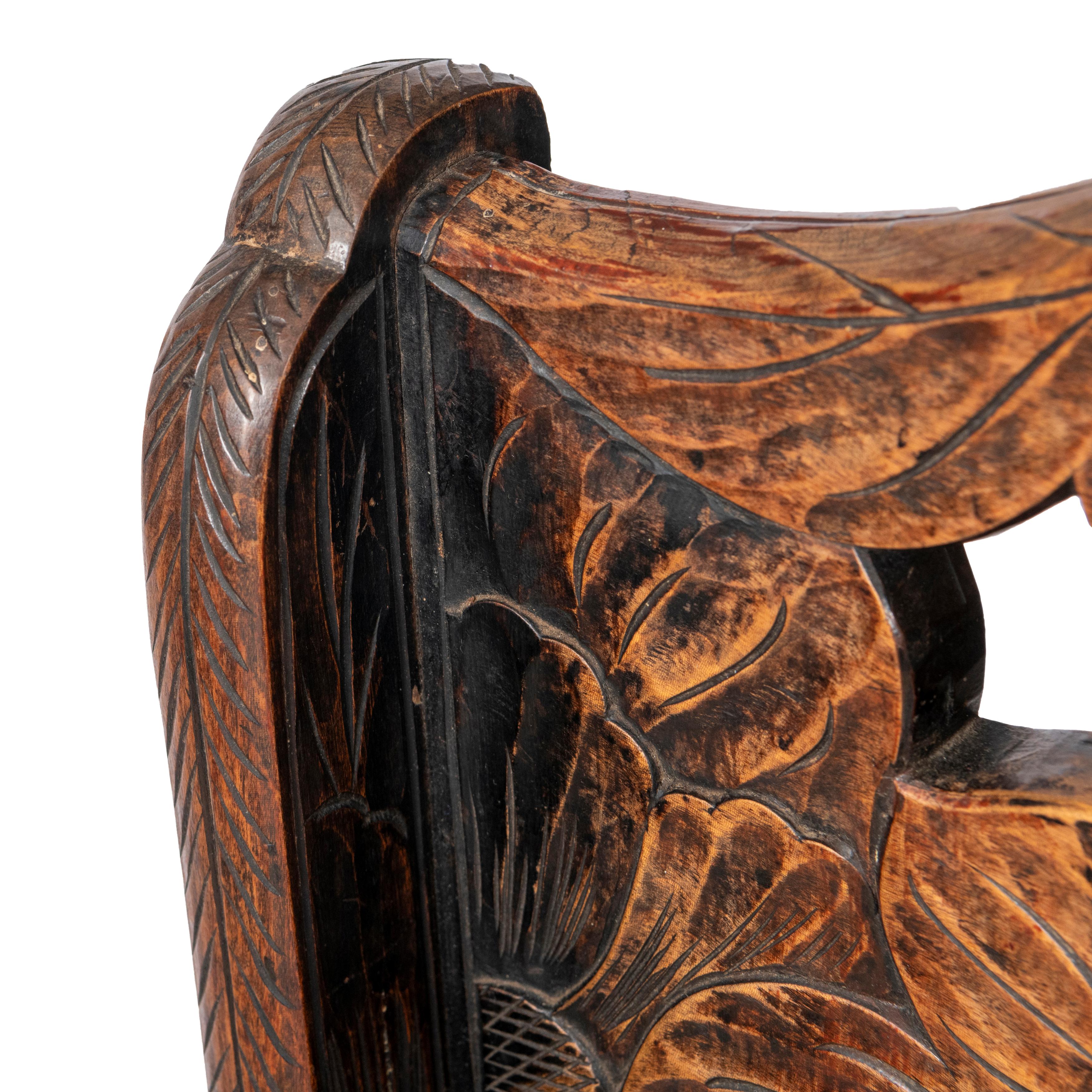 Silla estética de inspiración japonesa para Liberty, Inglaterra circa 1905 en venta 3