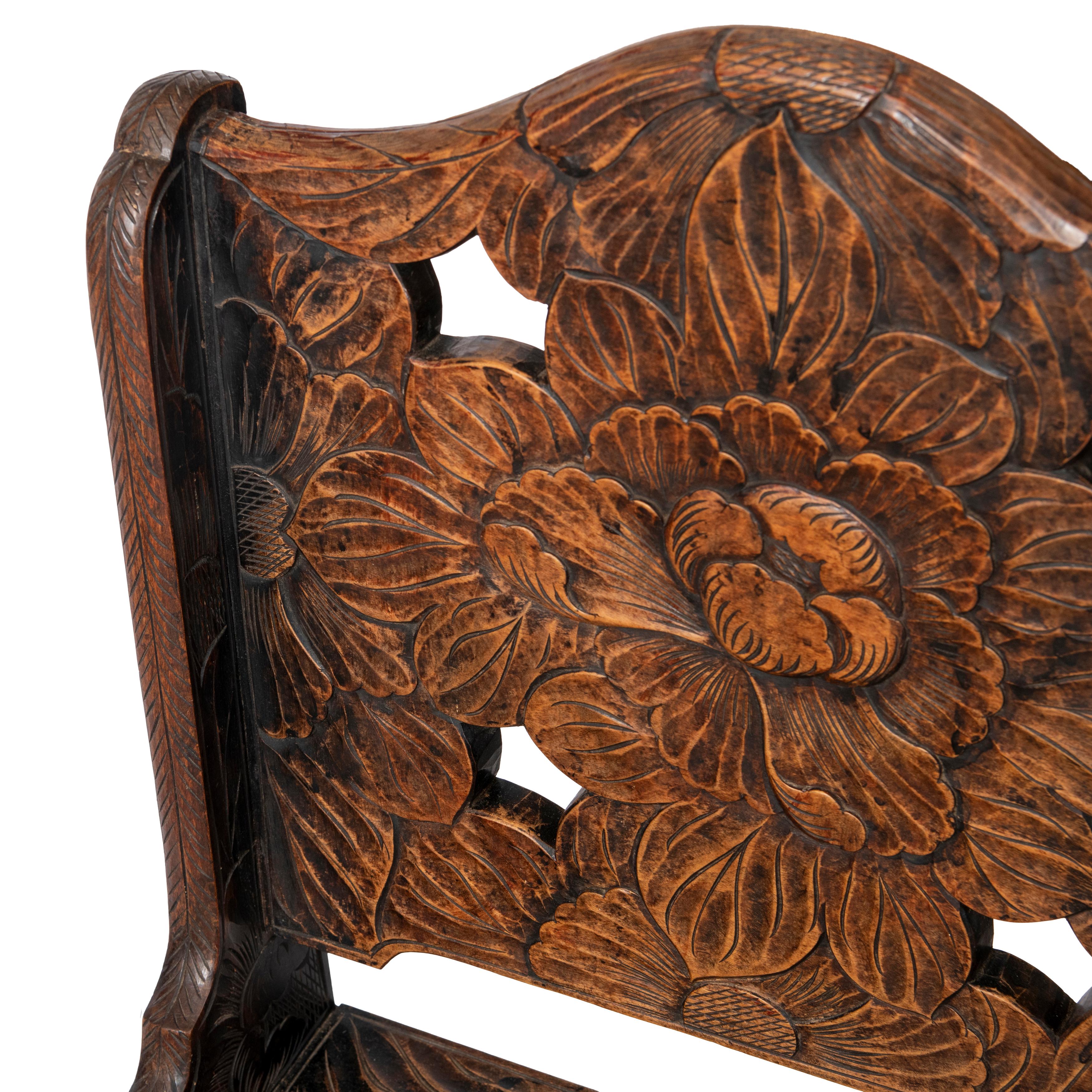 Silla estética de inspiración japonesa para Liberty, Inglaterra circa 1905 en venta 1