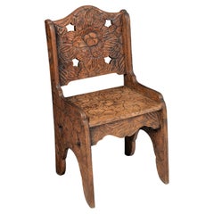 Aesthetic Japanese inspired Chair for Liberty, England circa 1905
