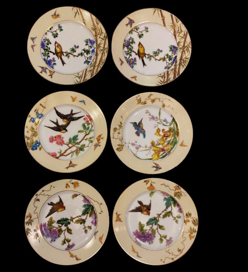 Aesthetic Movement 19th Dinner Set 57 Pieces Limoges by Charles Field Haviland 2