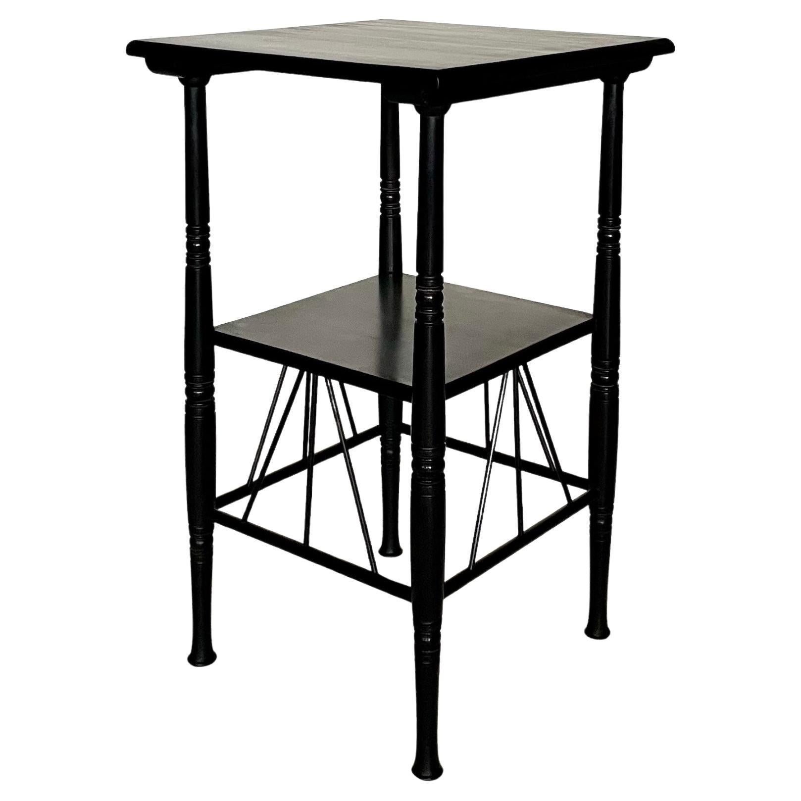 Aesthetic Movement 2 Tier Side Table After A Design By E W Godwin