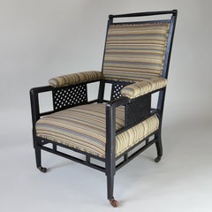 Aesthetic Movement Anglo-Japanese armchair Godwin style