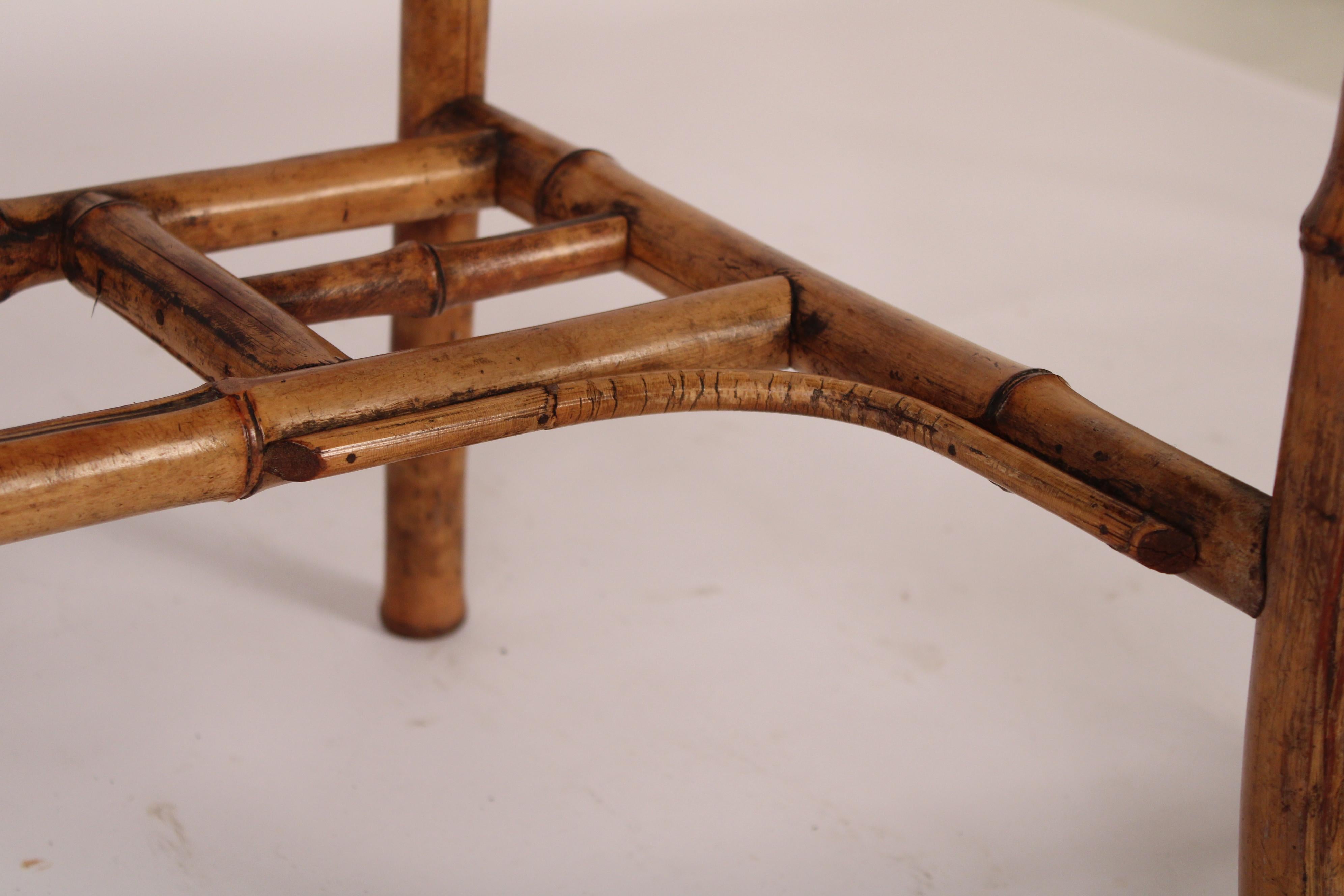 Aesthetic Movement Bamboo and Lacquer Writing Table 7