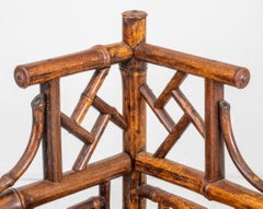 Aesthetic Movement Bamboo Corner Etagere