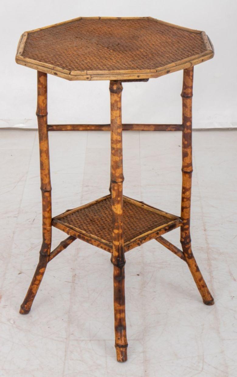 Unknown Aesthetic Movement Bamboo Octagonal Top Table