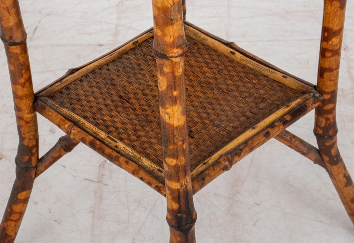 Aesthetic Movement Bamboo Octagonal Top Table In Good Condition In Astoria, NY