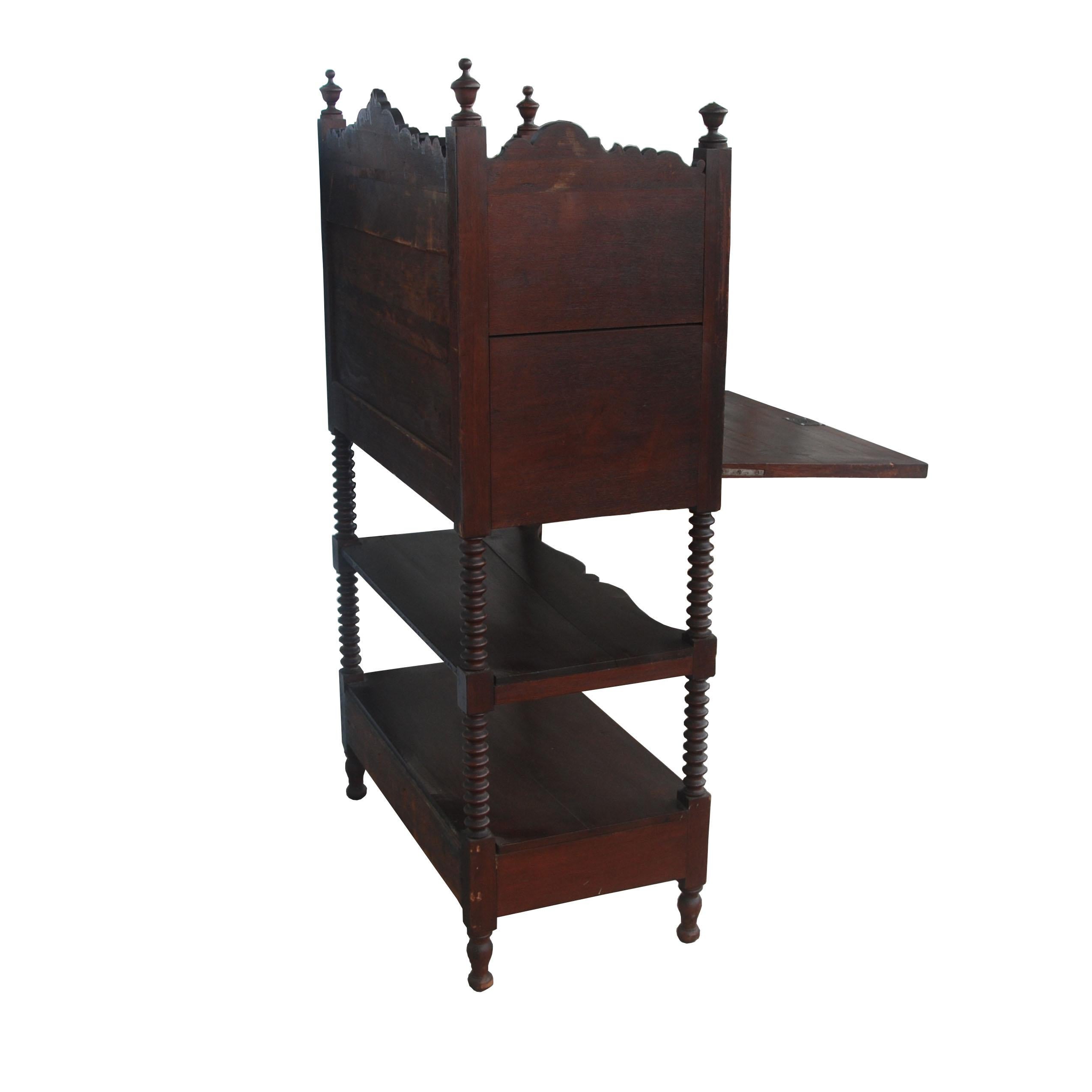 Mouvement esthétique Aesthetic Movement Bonheur du Jour Secrétaire Bureau Cabinet en vente