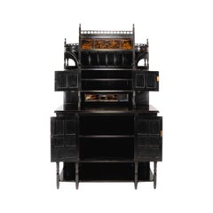 Aesthetic Movement Cabinet by T. E. Collcutt, Made by Collinson & Lock, London