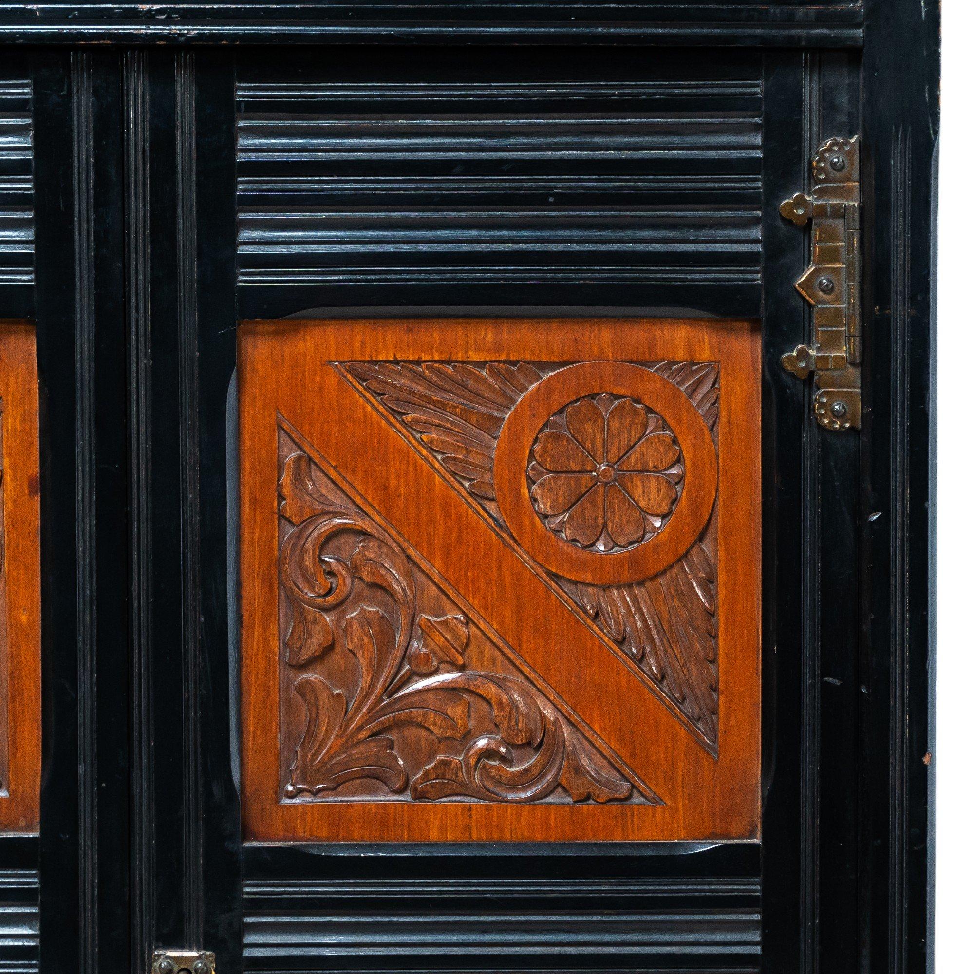 Aesthetic Movement Cabinet by William Watt in the Style of E. W. Godwin For Sale 4