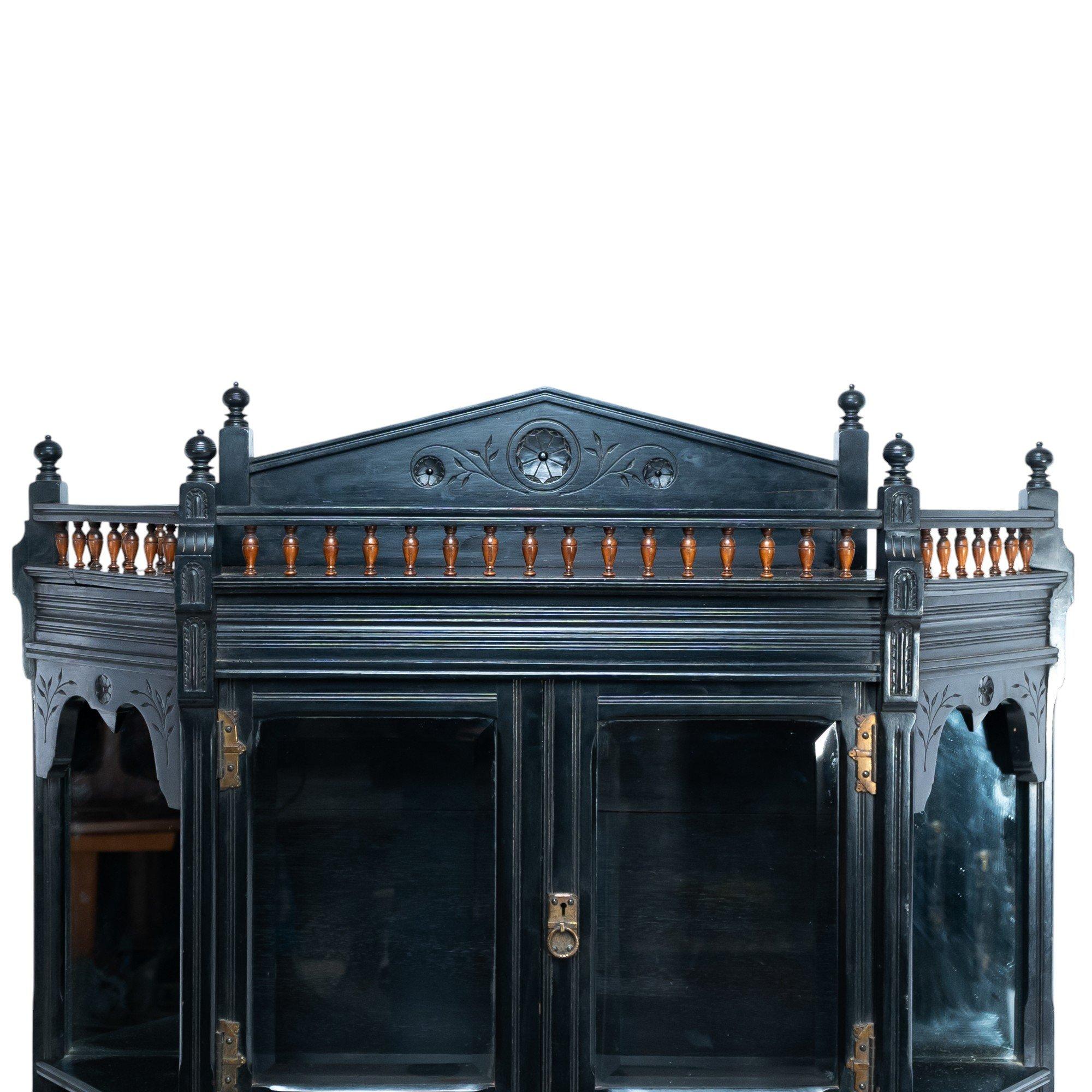 Aesthetic Movement Cabinet by William Watt in the Style of E. W. Godwin For Sale 12