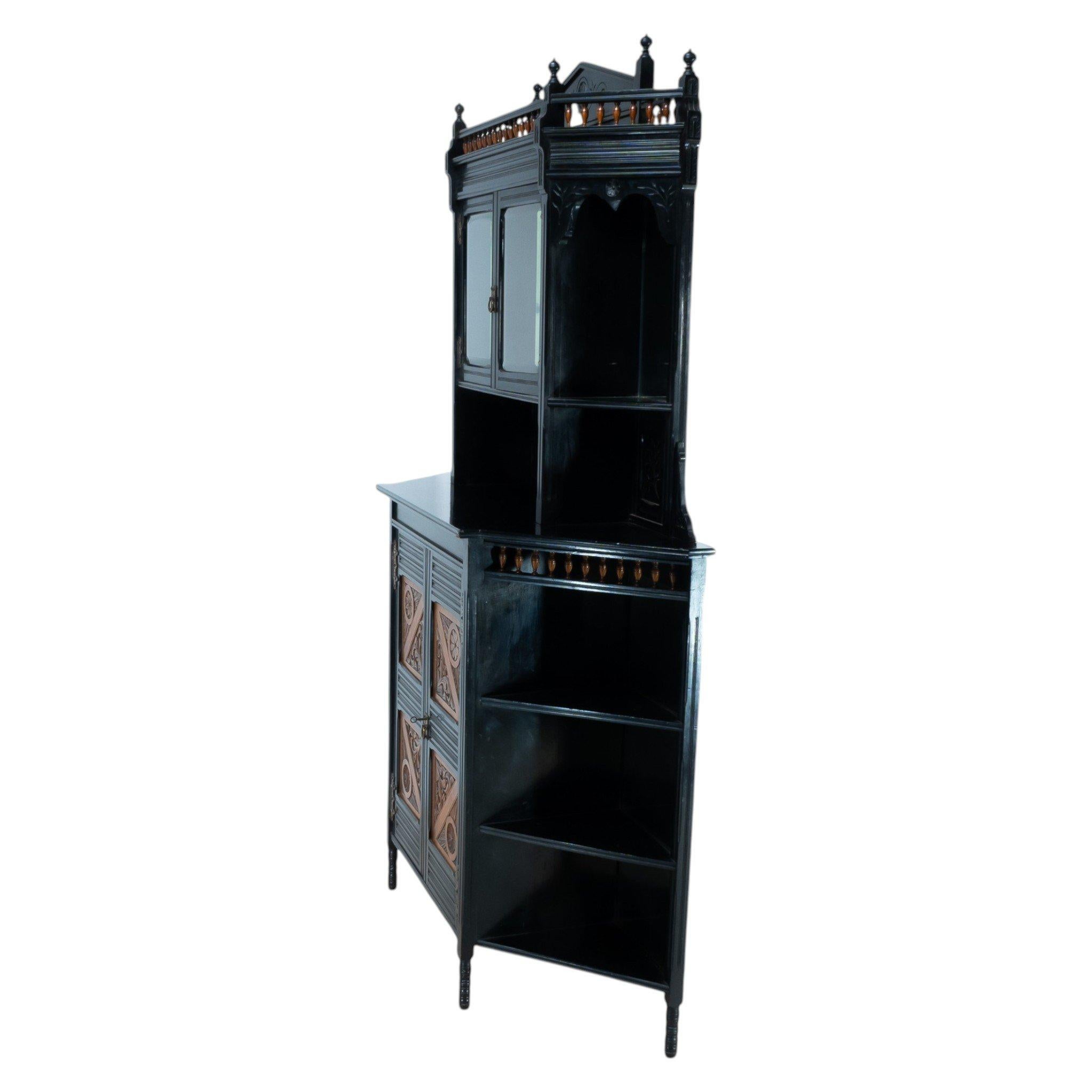 19th Century Aesthetic Movement Cabinet by William Watt in the Style of E. W. Godwin For Sale