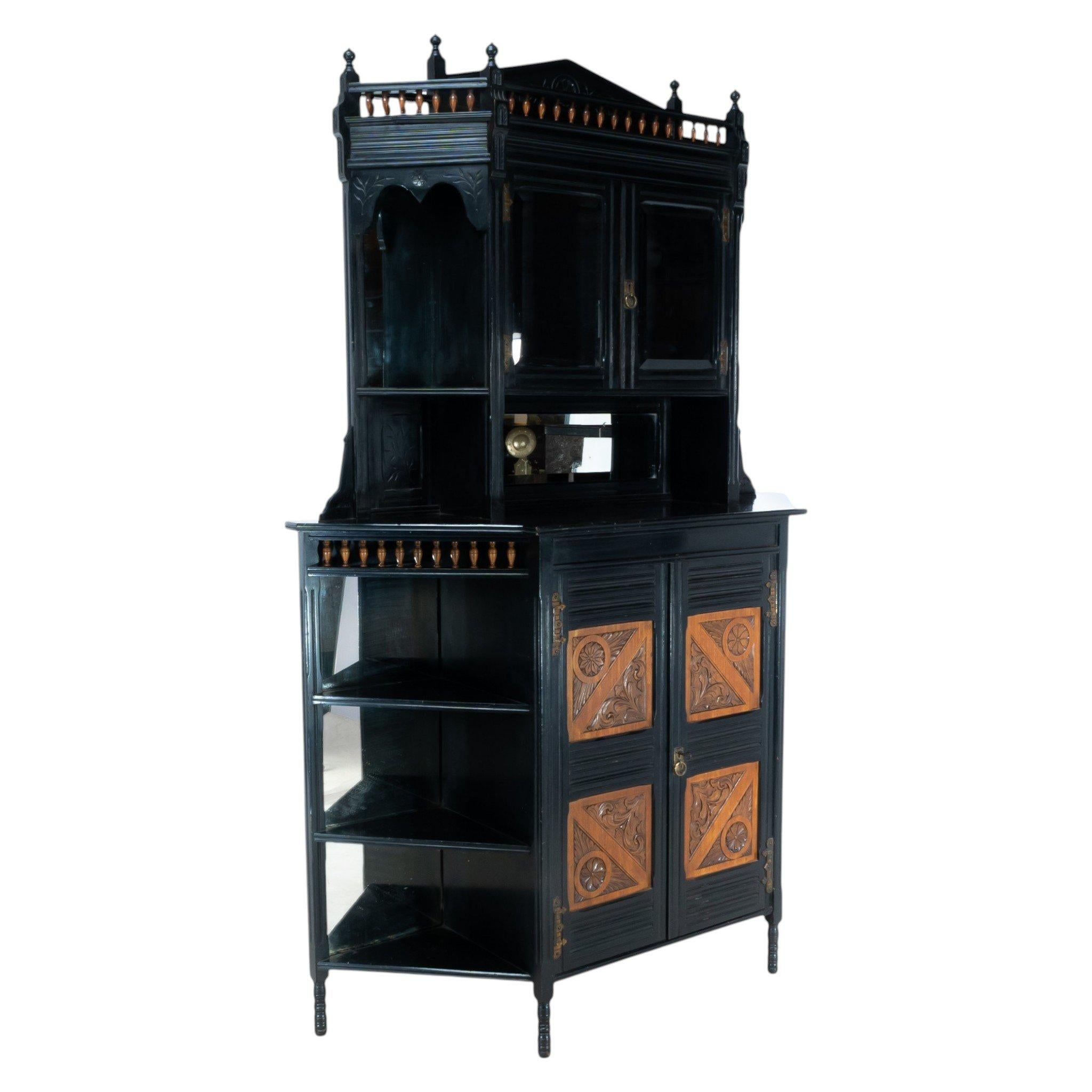 Aesthetic Movement Cabinet by William Watt in the Style of E. W. Godwin For Sale 1