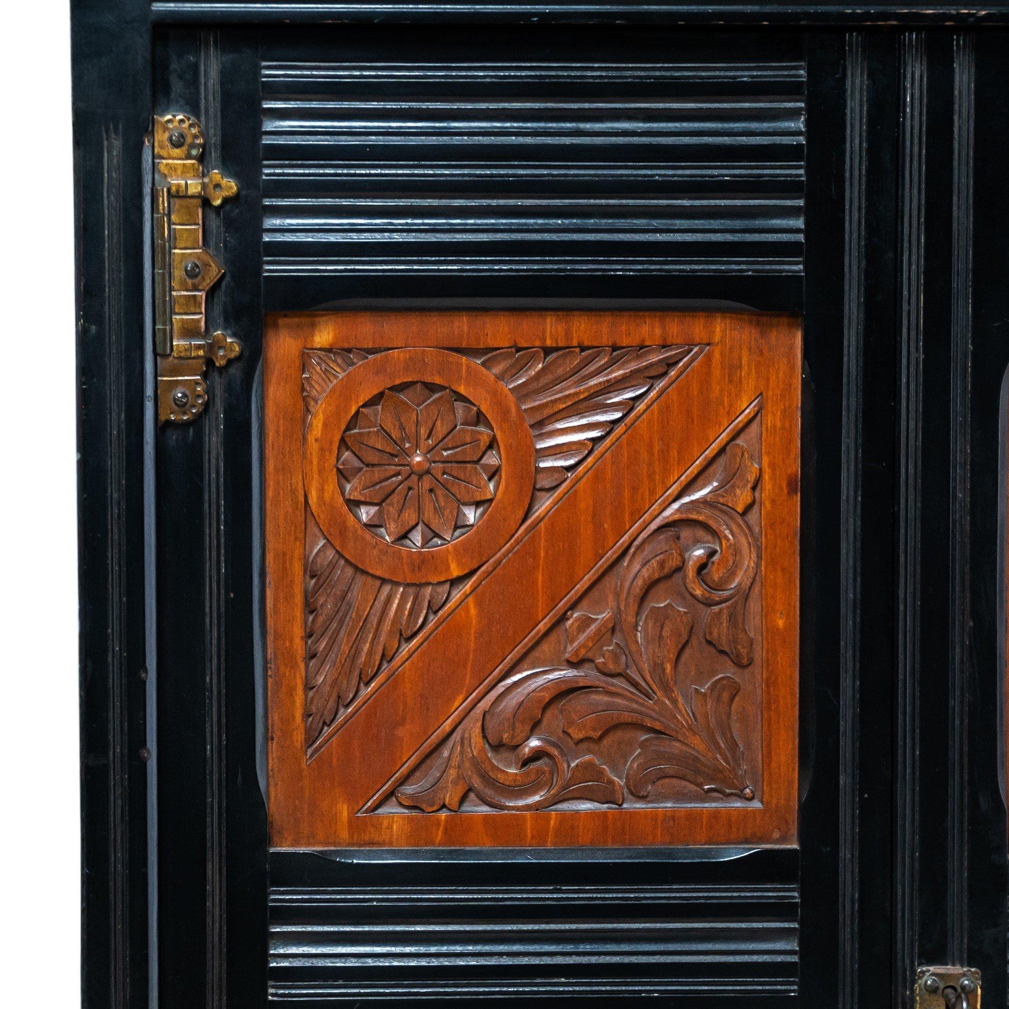 Aesthetic Movement Cabinet by William Watt in the Style of E. W. Godwin For Sale 3
