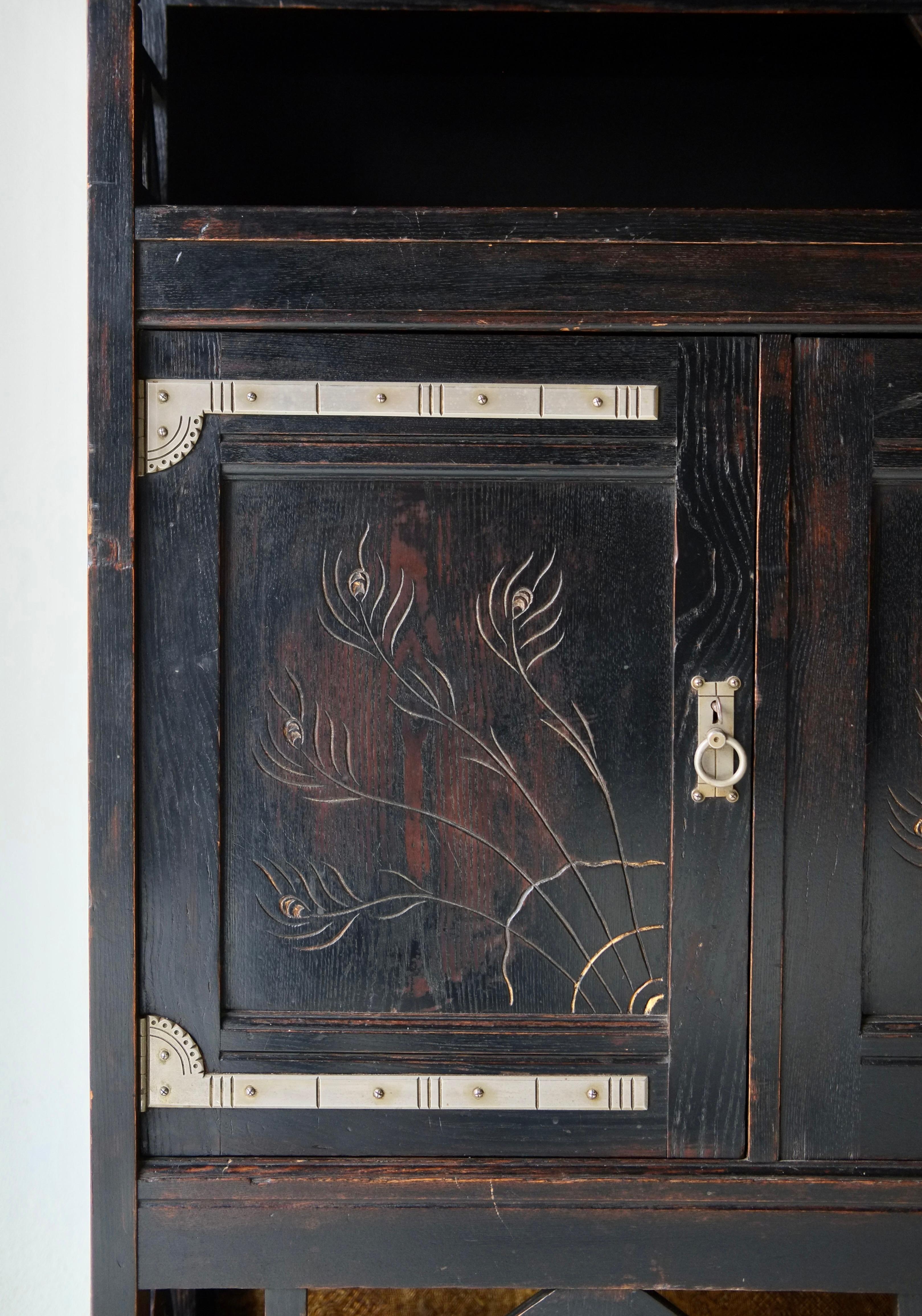 Aesthetic Movement Cabinet, Circa 1880 For Sale 7