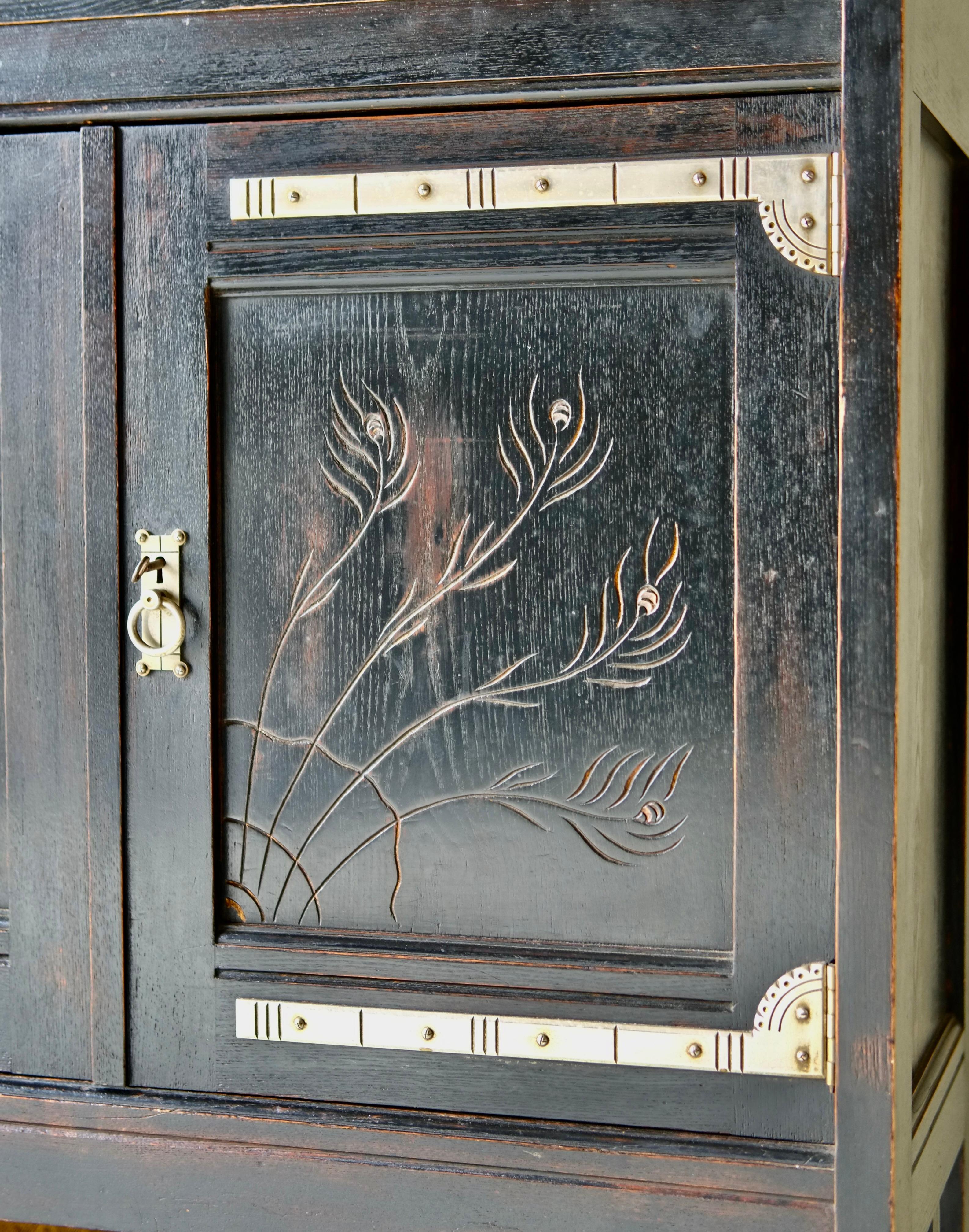 Aesthetic Movement Cabinet, Circa 1880 For Sale 9