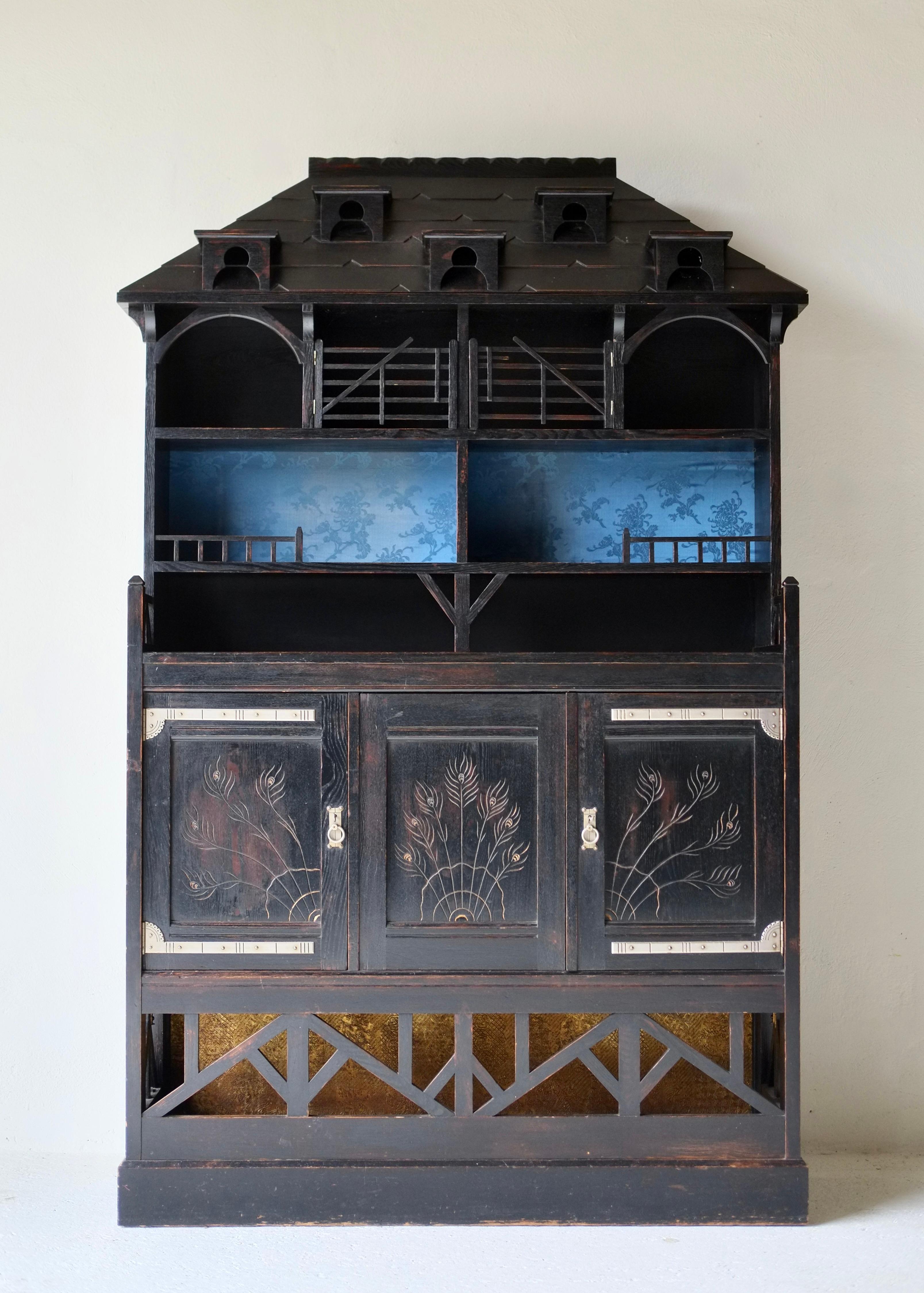 Aesthetic Movement Cabinet, Circa 1880 For Sale 11