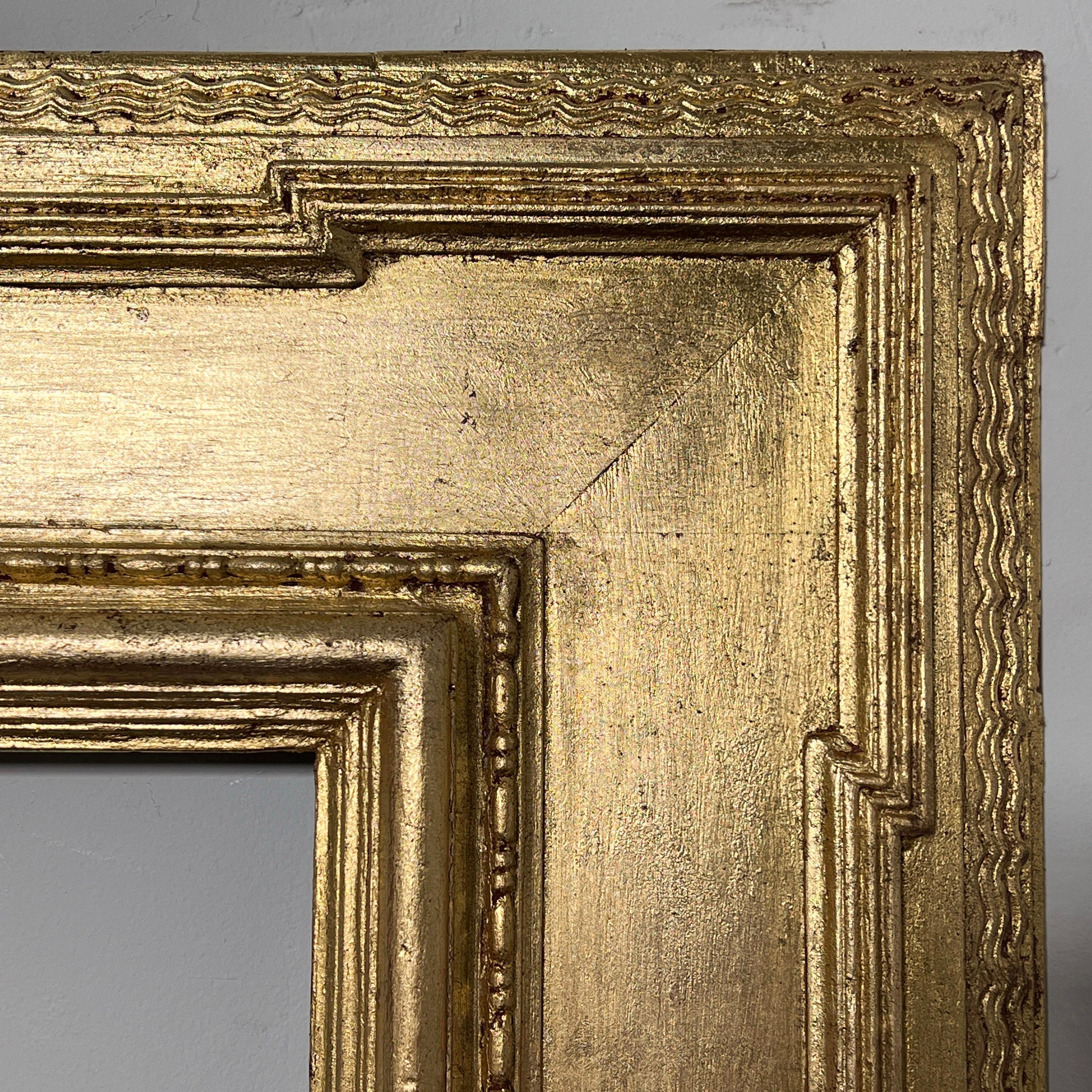 American Aesthetic Movement Carved Gilt Frame by Standford White Circa 1900