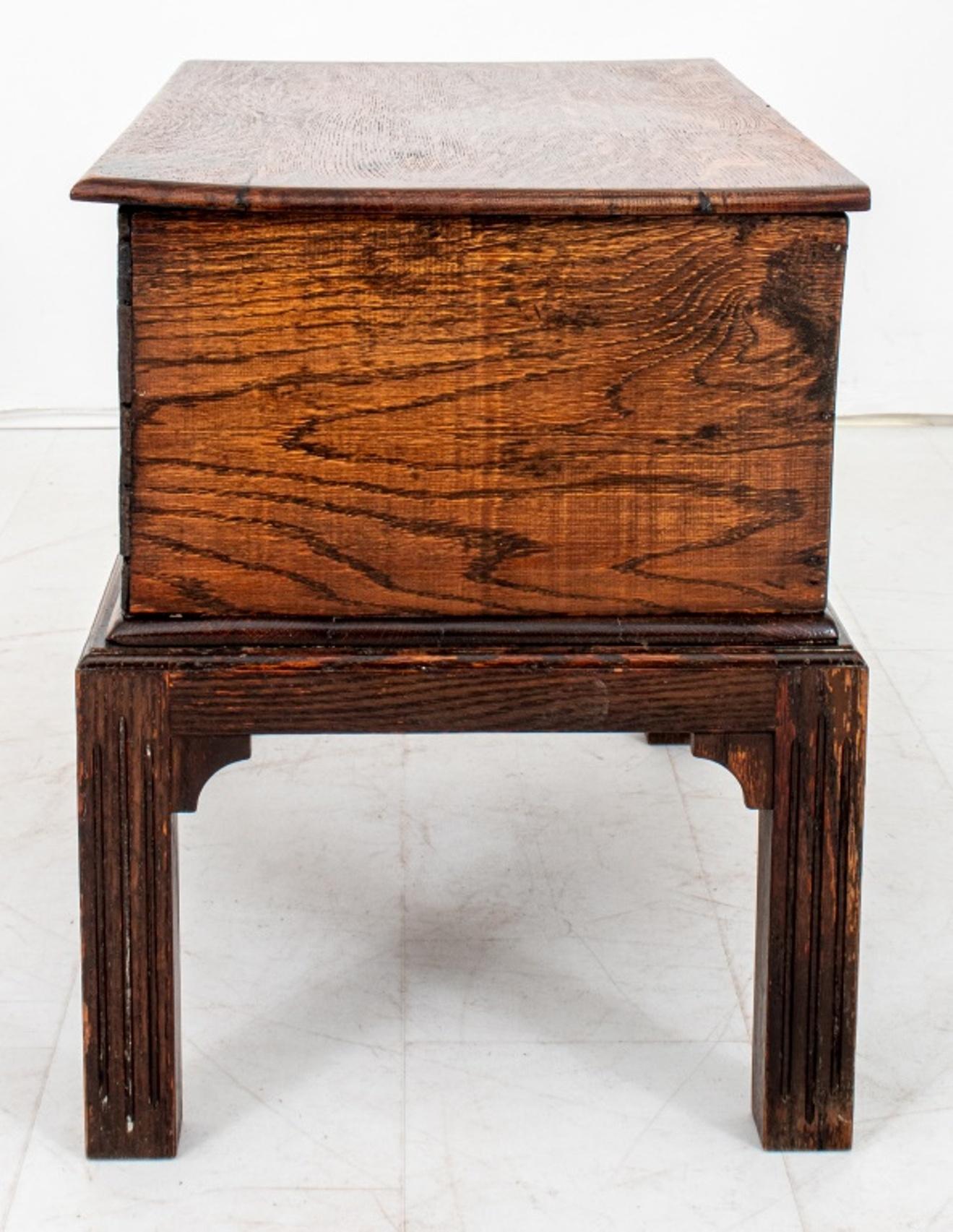 19th Century Aesthetic Movement Carved Wood Side Table For Sale