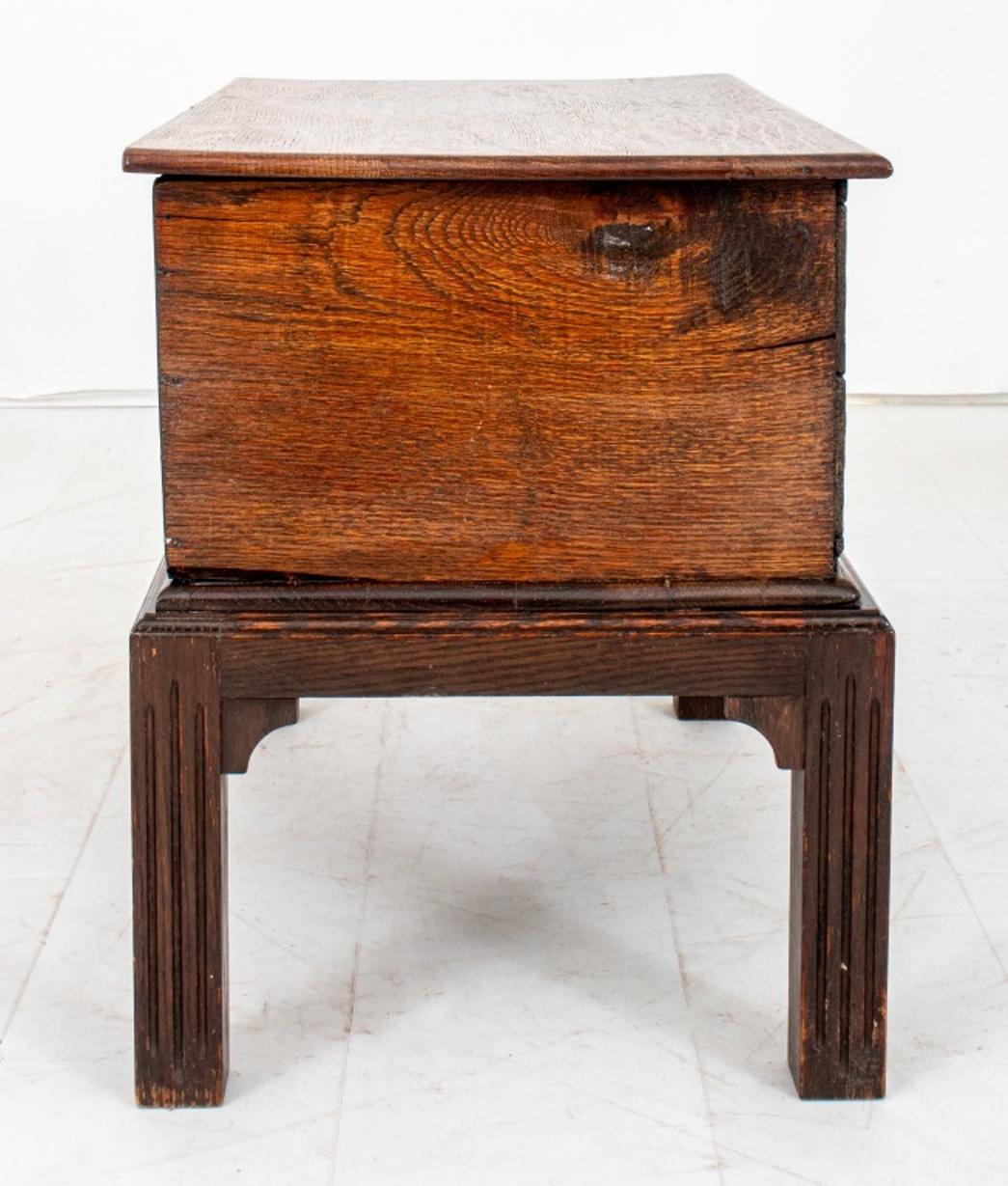 Aesthetic Movement Carved Wood Side Table For Sale 1