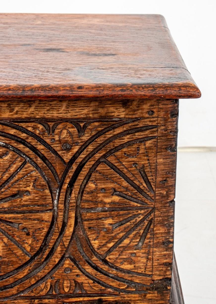 Aesthetic Movement Carved Wood Side Table For Sale 2