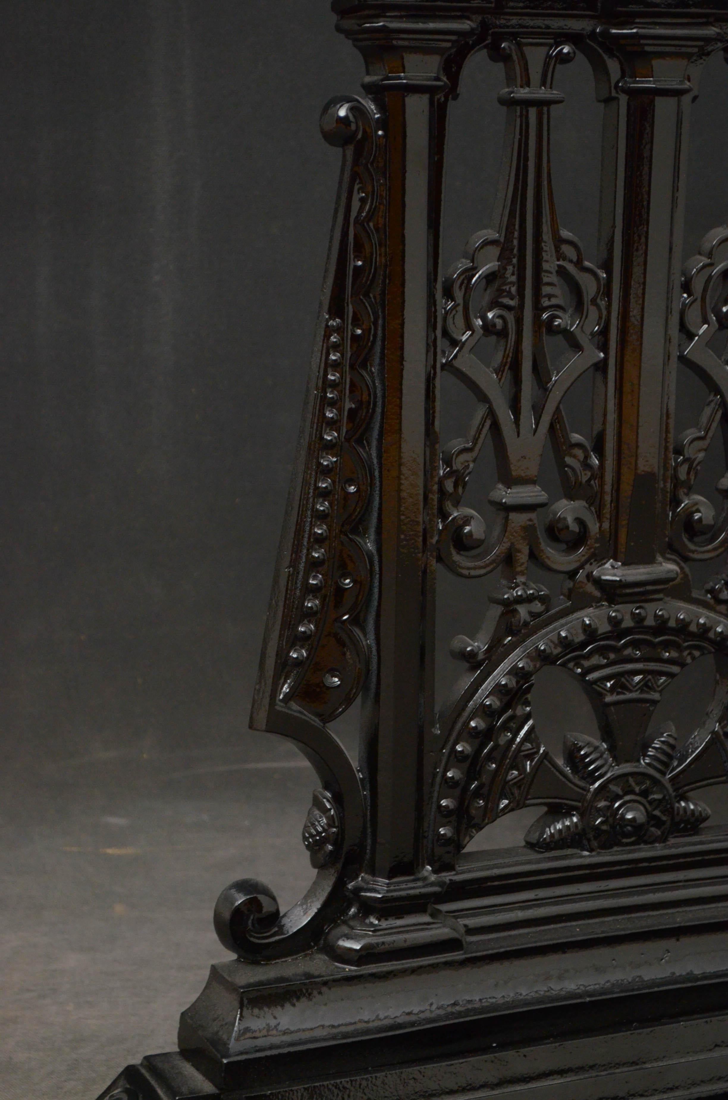 Aesthetic Movement Cast Iron Umbrella Stand 1