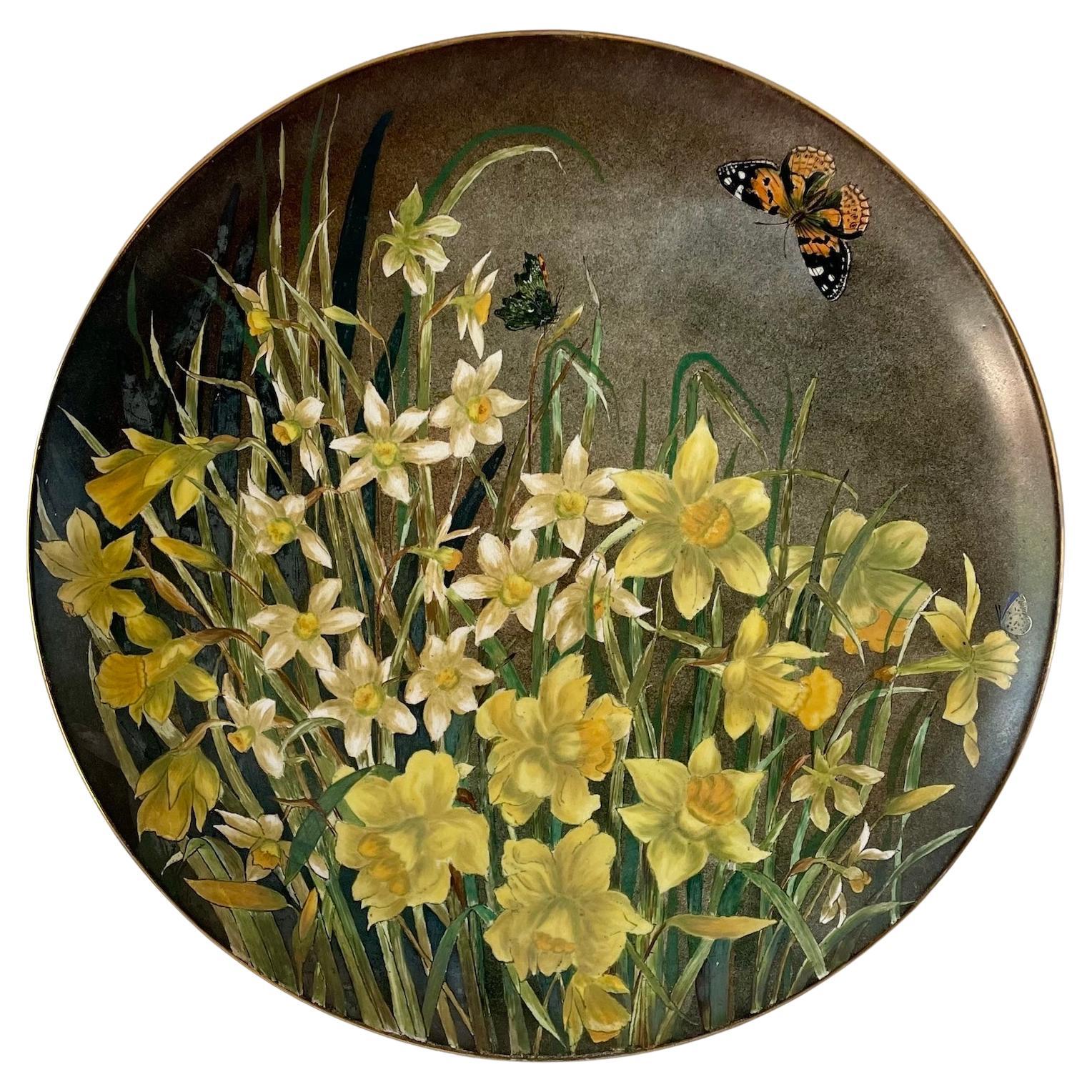 Aesthetic Movement Charger by Howell & James Designed By May J Heyworth en vente