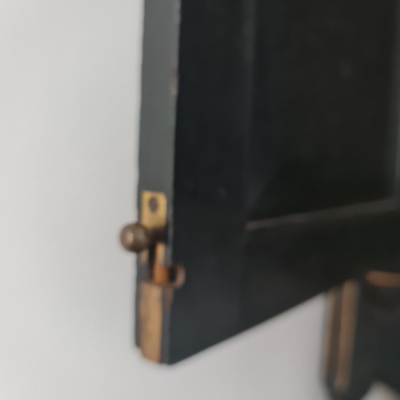 Aesthetic Movement ebonised  hanging corner cabinet by Bruce Talbert for Gillows For Sale 5