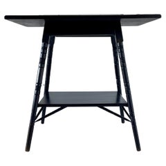 Antique Aesthetic Movement Ebonised Table