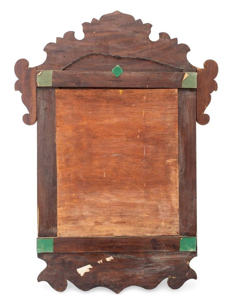 20ième siècle Aesthetic Movement Miroir à coussin en laiton gaufré en vente