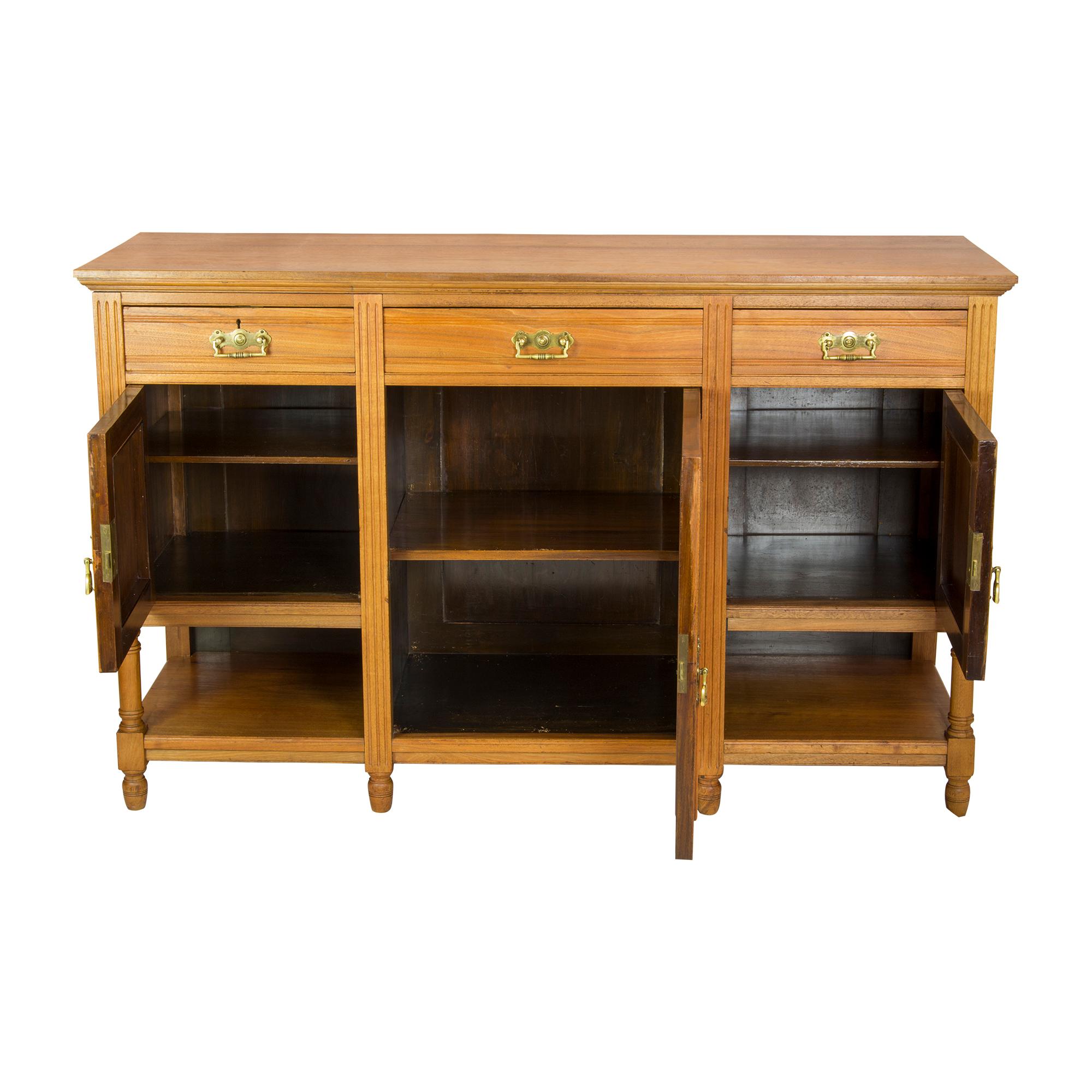 British Aesthetic Movement English Sideboard For Sale