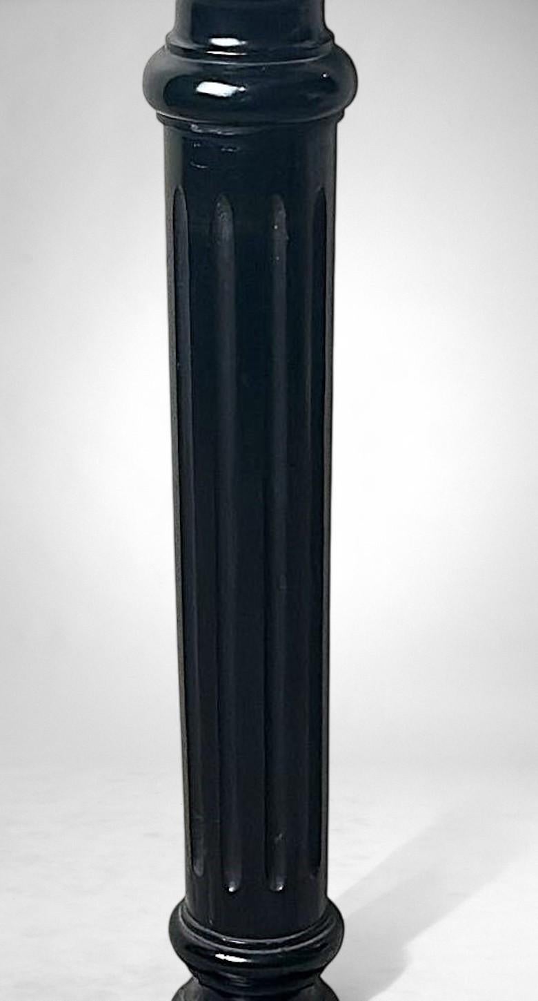 Aesthetic Movement French Ebonized Walnut Pedestal For Sale 11