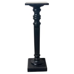 Aesthetic Movement French Ebonized Walnut Pedestal