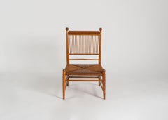 Aesthetic Movement Low Spindle-Back Side Chair
