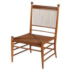 Aesthetic Movement Low Spindle-Back Side Chair