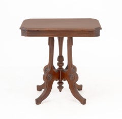 Aesthetic Movement Mahogany Occasional Table
