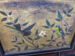 Aesthetic Movement Mirrored Cabinet Attributed to Henry William Batley