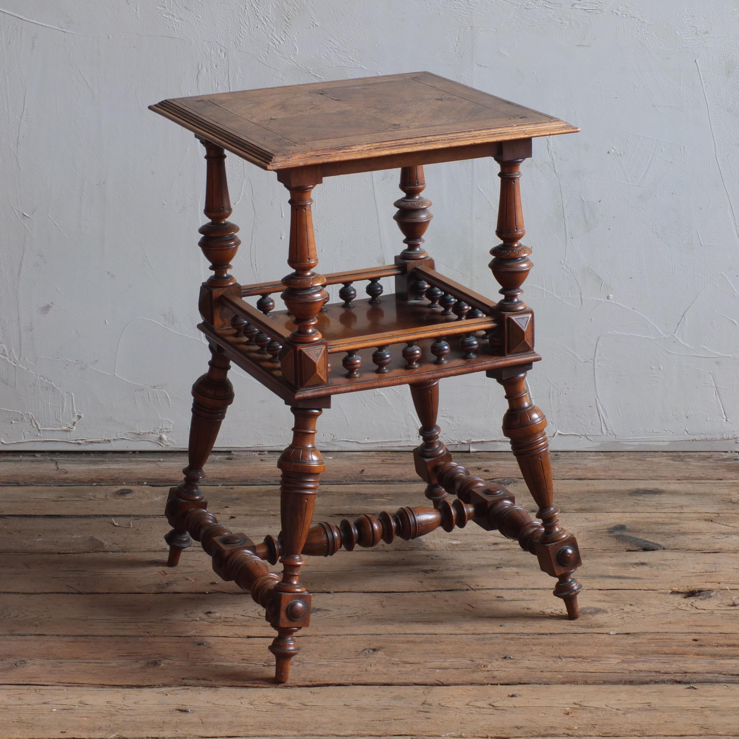 Victorian aesthetic movement occasional side table For Sale