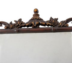 Aesthetic Movement Parcela Espejo de caoba dorada