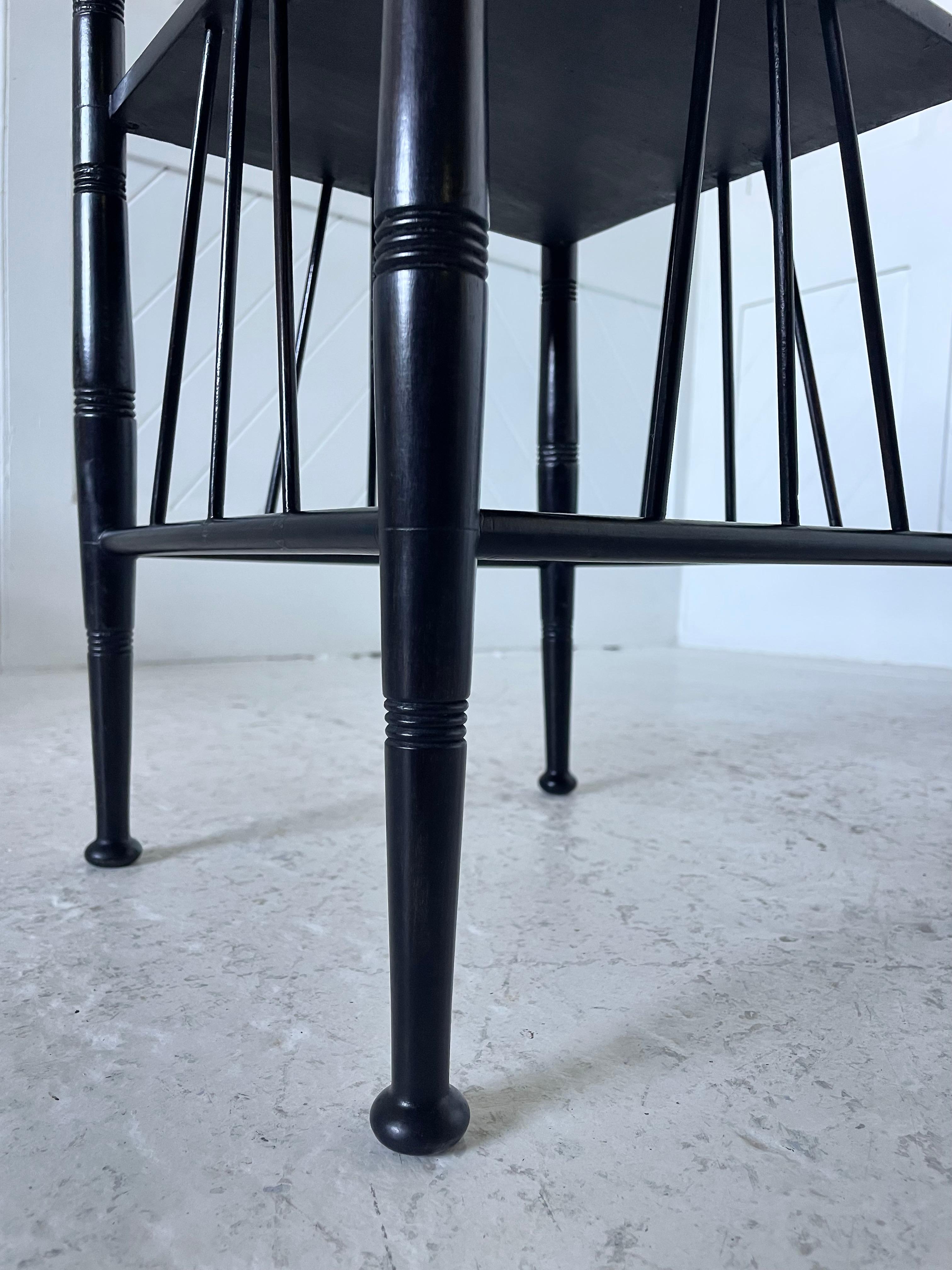 Aesthetic Movement Side Table after a design by E.W. Godwin For Sale 1