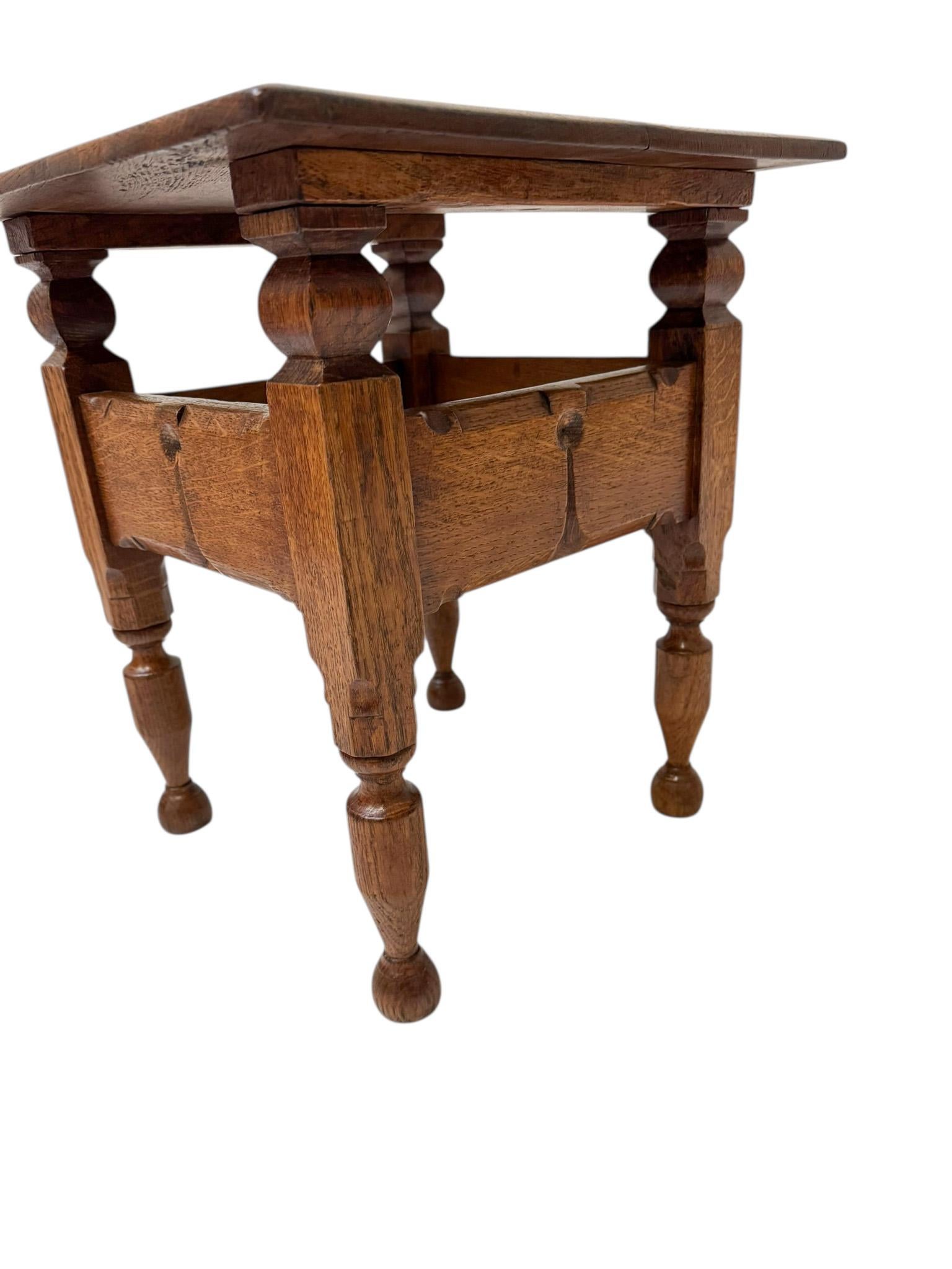 Early 20th Century Aesthetic Movement Side Table by C. Fischer Amsterdam, 1900s. For Sale