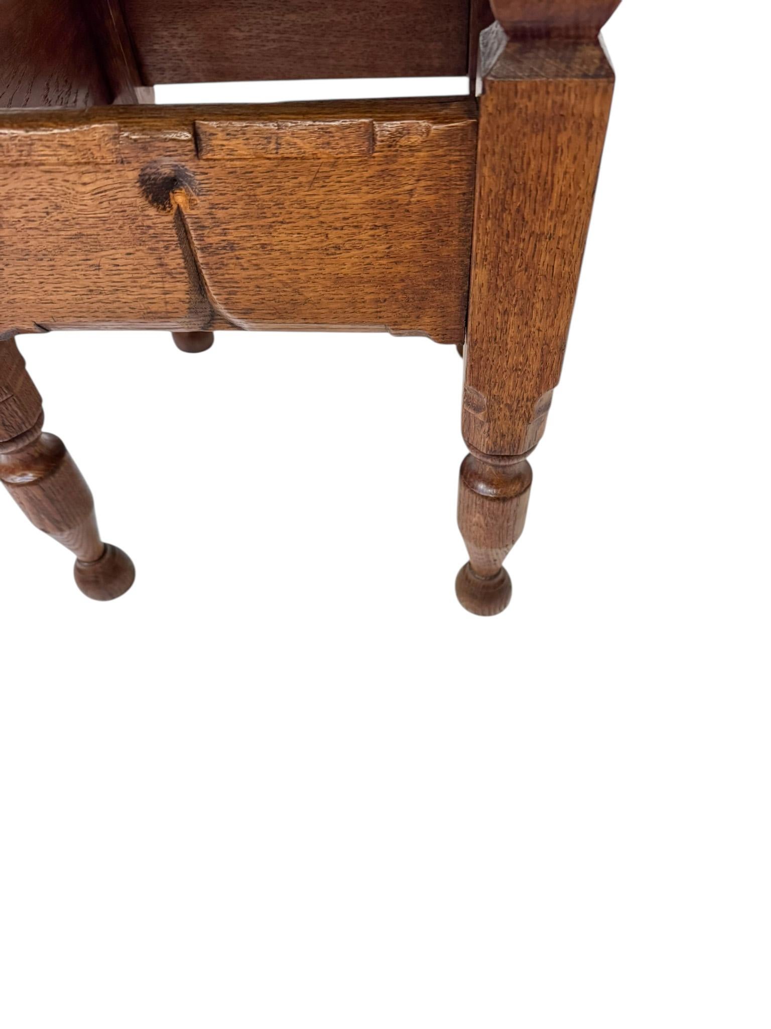 Aesthetic Movement Side Table by C. Fischer Amsterdam, 1900s. For Sale 1