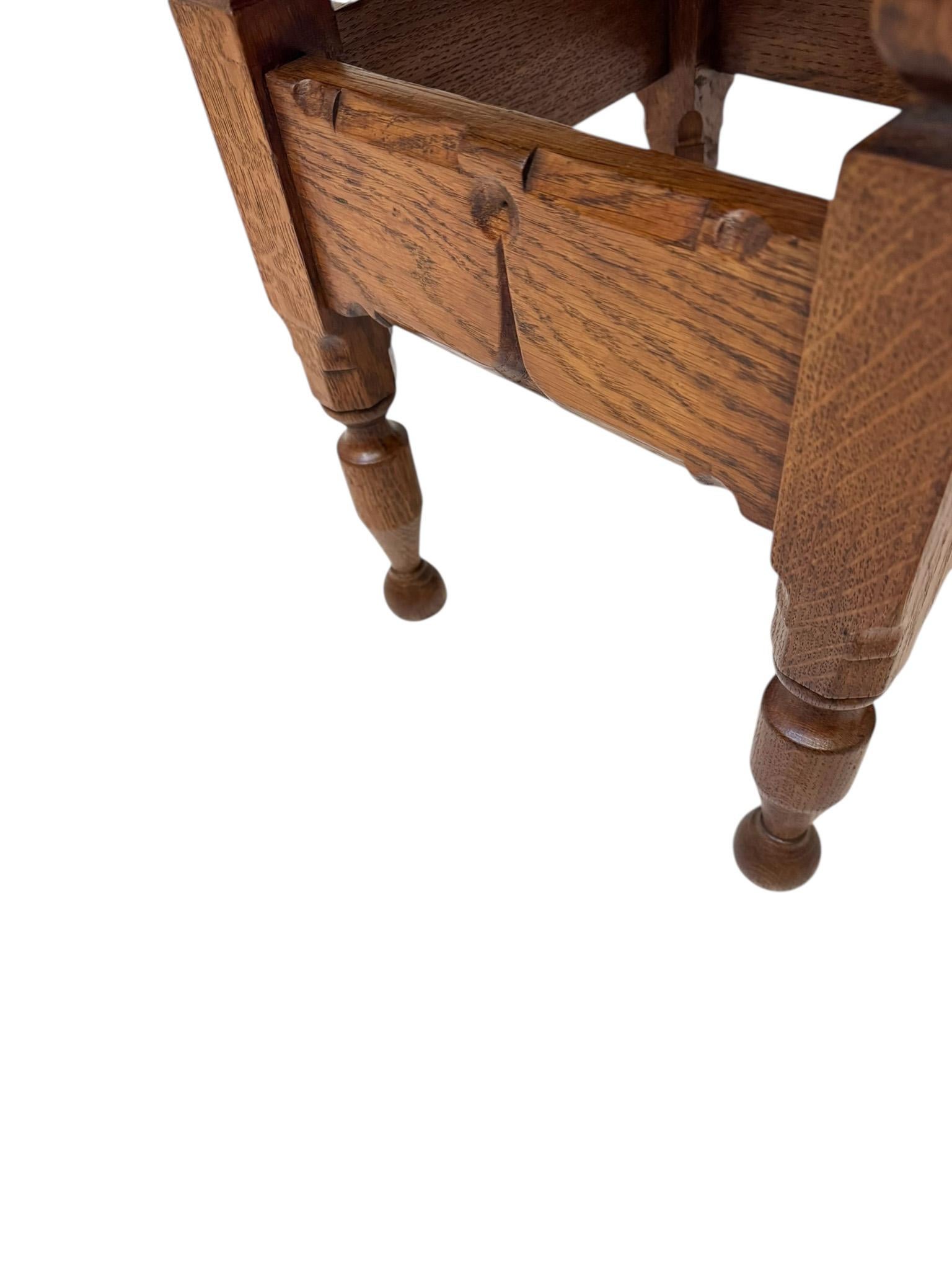 Aesthetic Movement Side Table by C. Fischer Amsterdam, 1900s. For Sale 3