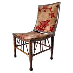 Antique Aesthetic Movement 'Thebes' Chair By Liberty & Co